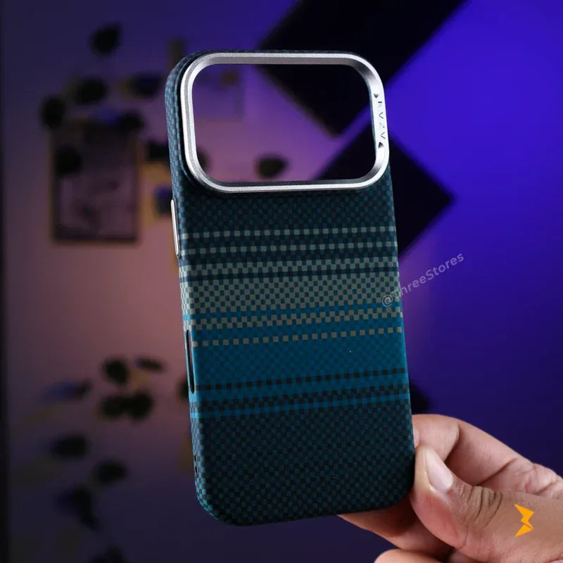 KVZV Graphite Shadow Case iPhone 17 Pro - Three