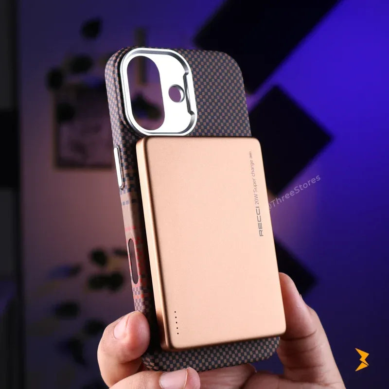 KVZV Graphite Shadow Case iPhone 17 - Three