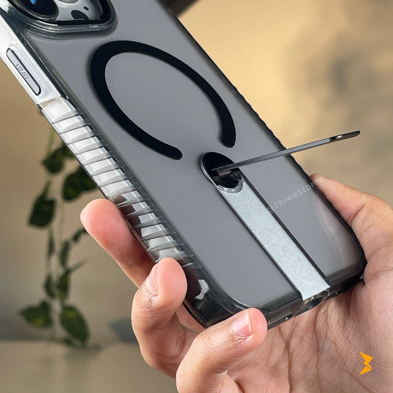 Kadi Verge Rotating Stand Magsafe Case iPhone 15 Pro Max