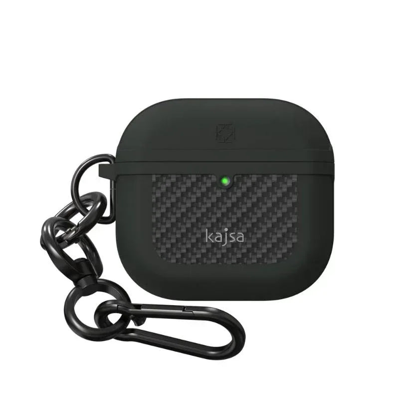 Kajsa Glamorous Carbon Case Airpods 4 - Three