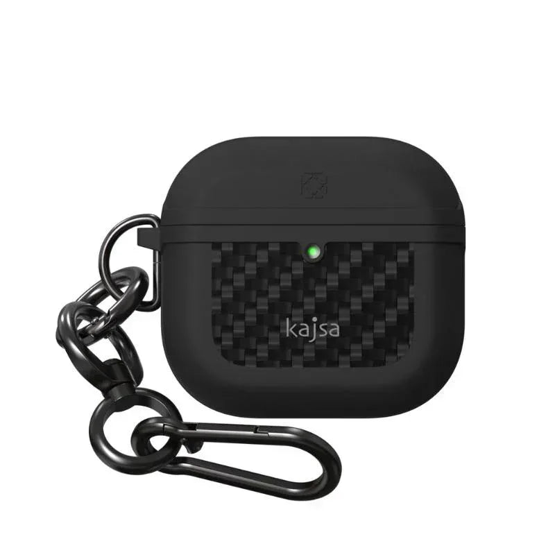 Kajsa Glamorous Carbon Case Airpods 4 - Three