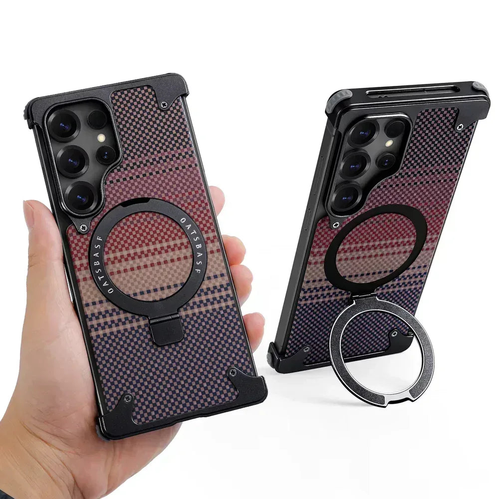 Kava Metal Frame Magsafe Case Samsung S25 Ultra - Three