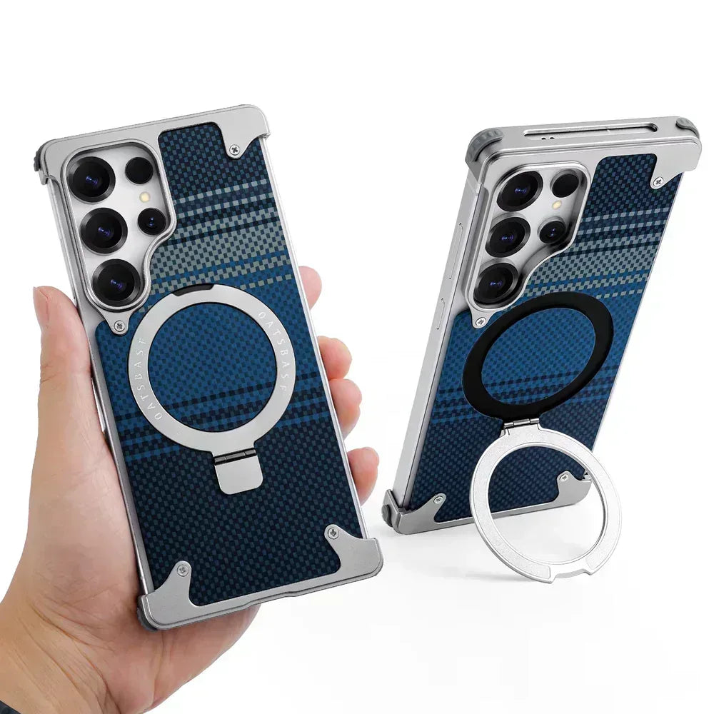 Kava Metal Frame Magsafe Case Samsung S25 Ultra - Three