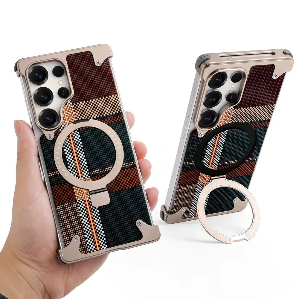 Kava Metal Frame Magsafe Case Samsung S25 Ultra - Three