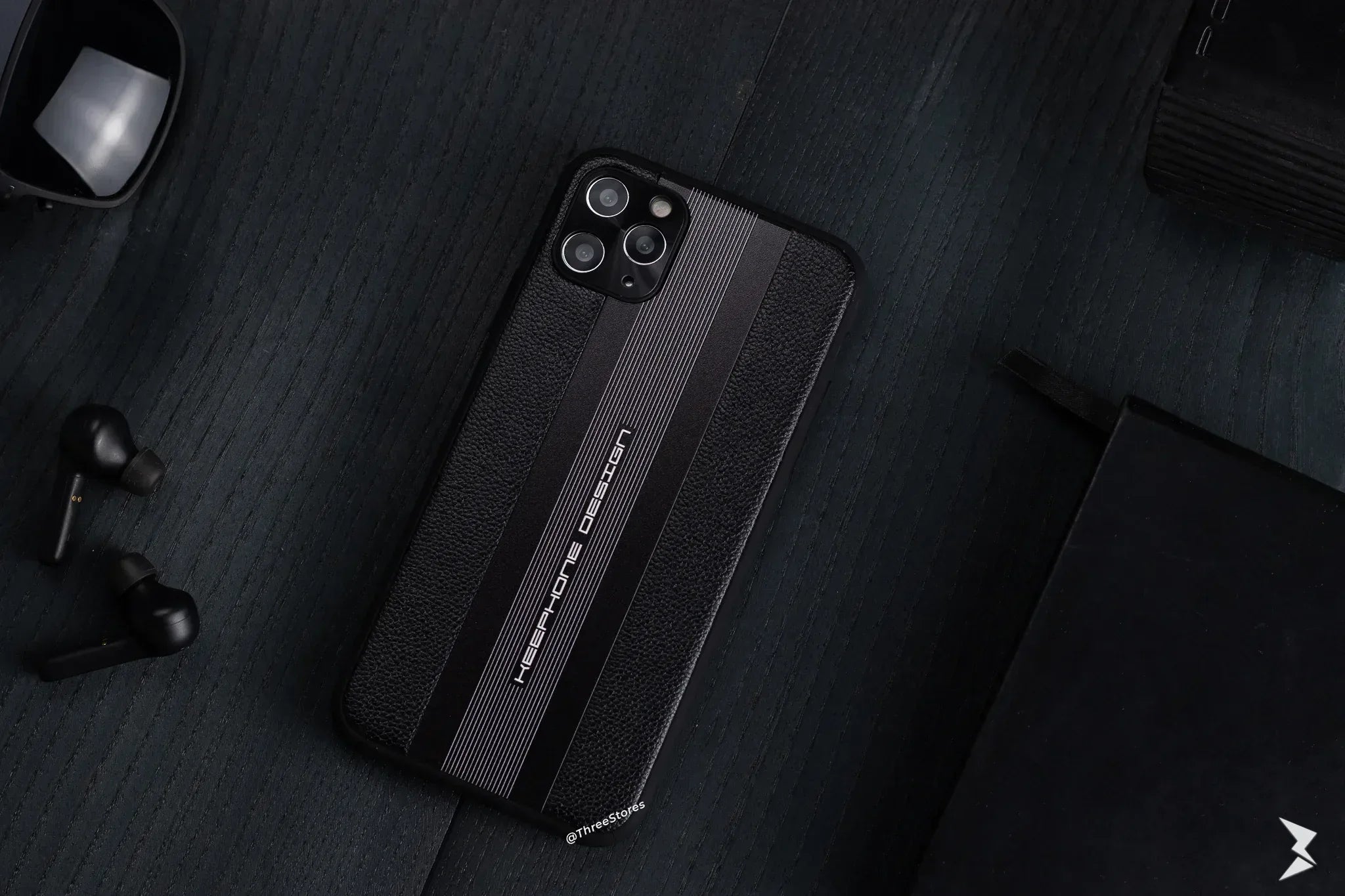 KeepHone Posche Camera Protection Case iPhone 11 Pro Max - Three