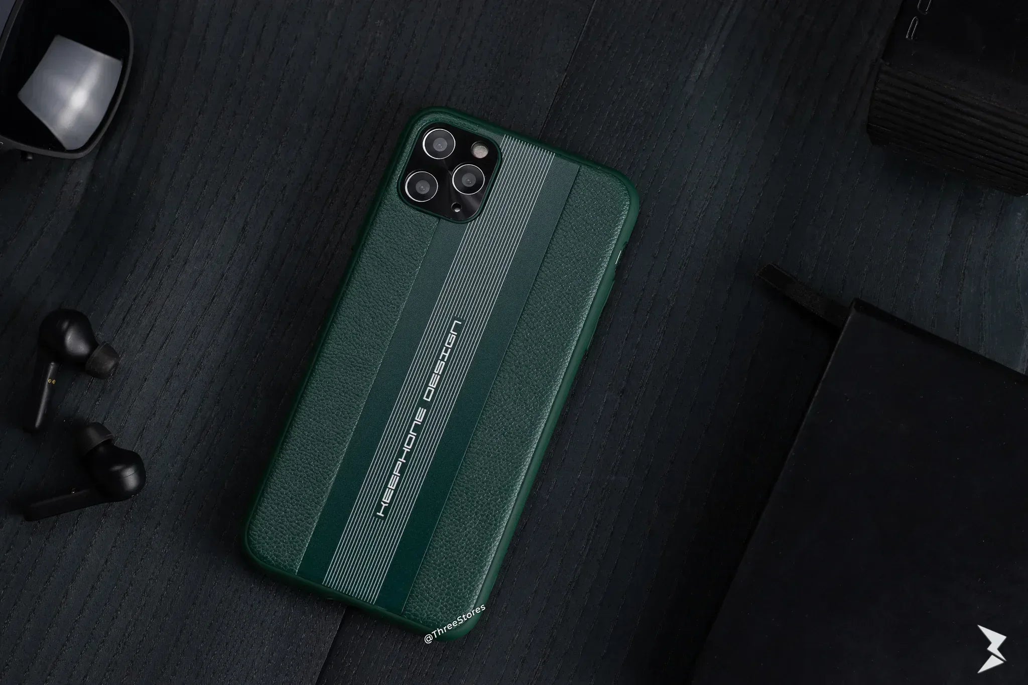 KeepHone Posche Camera Protection Case iPhone 11 Pro Max - Three