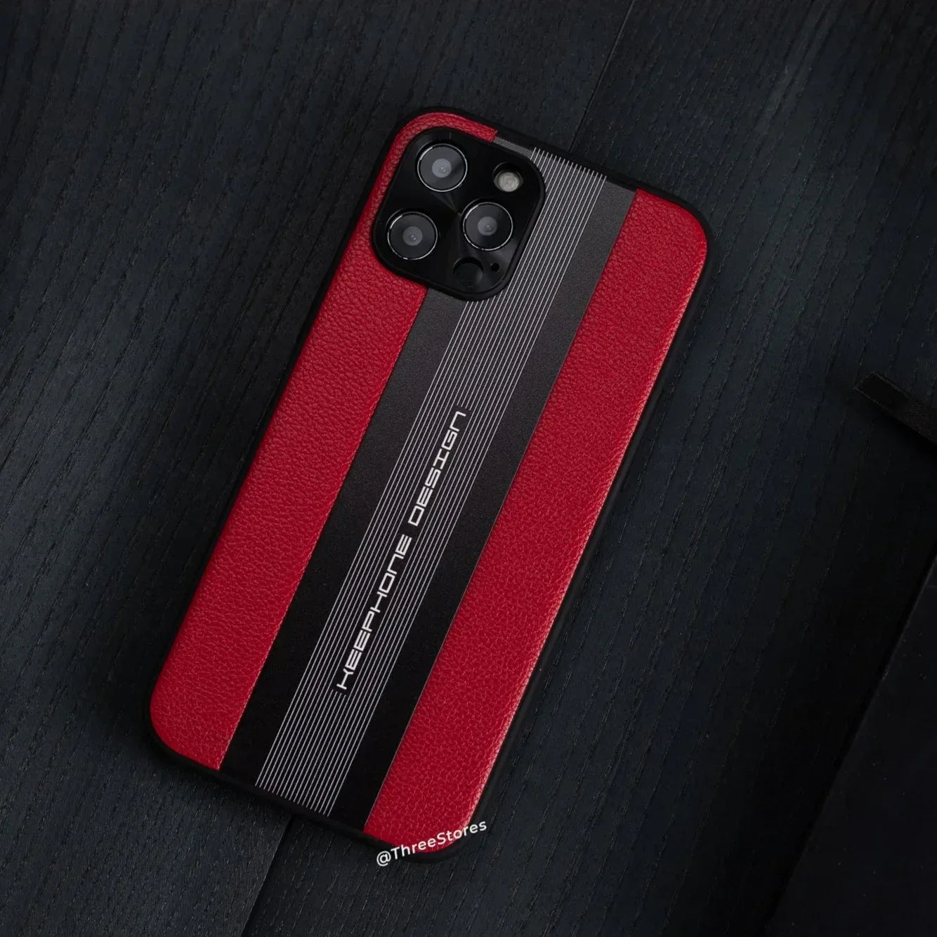 KeepHone Posche Camera Protection Case iPhone 12 Pro - Three
