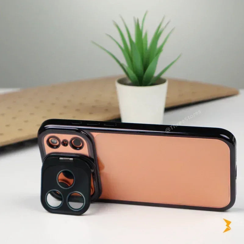 Keeper Stand Camera Protection Case iPhone 17 Pro - Three
