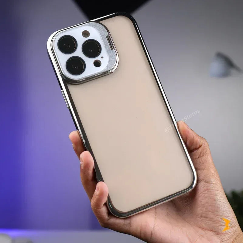 Keeper Stand Camera Protection Case iPhone 16 Pro Max - Three