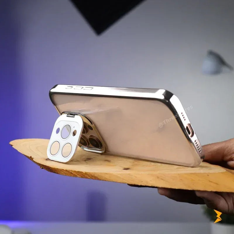 Keeper Stand Camera Protection Case iPhone 16 Pro Max - Three