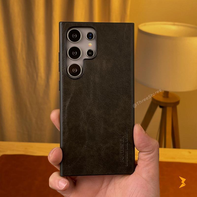 Keto Slim leather Case Samsung S25 Ultra - Three