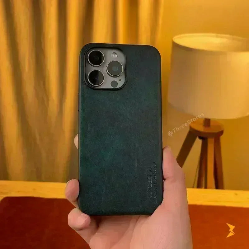 Keto Slim leather Case iPhone 16 Pro Max - Three
