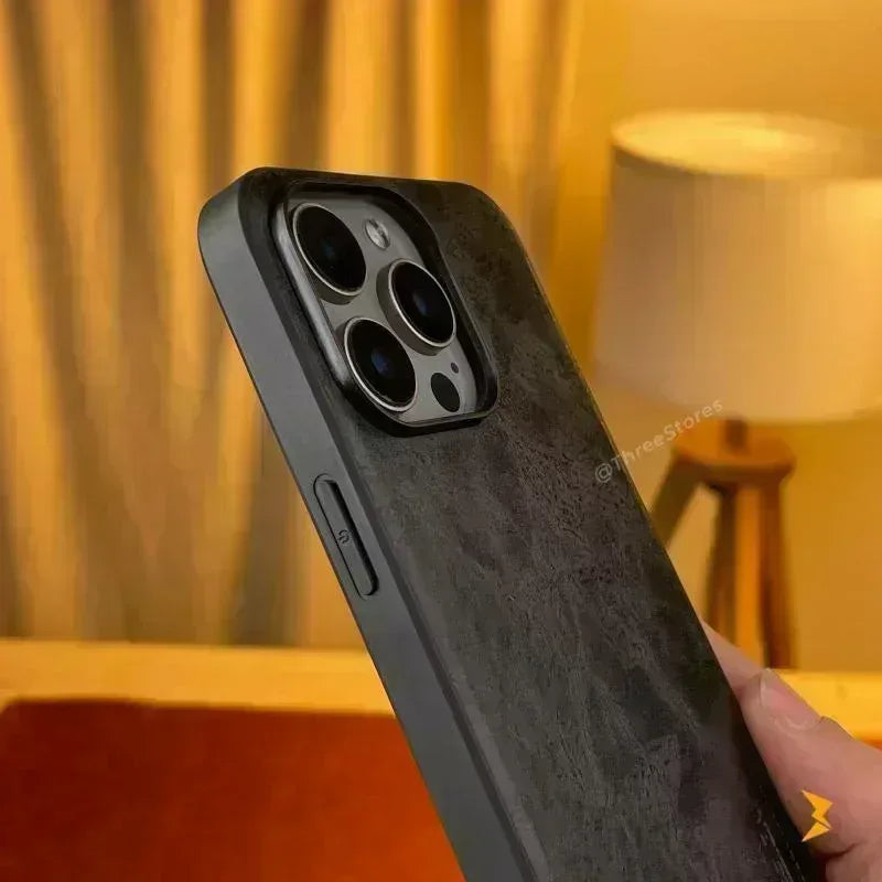 Keto Slim leather Case iPhone 16 Pro Max - Three