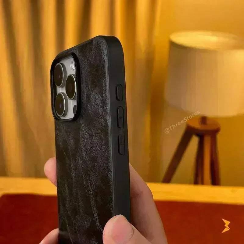 Keto Slim leather Case iPhone 16 Pro Max - Three