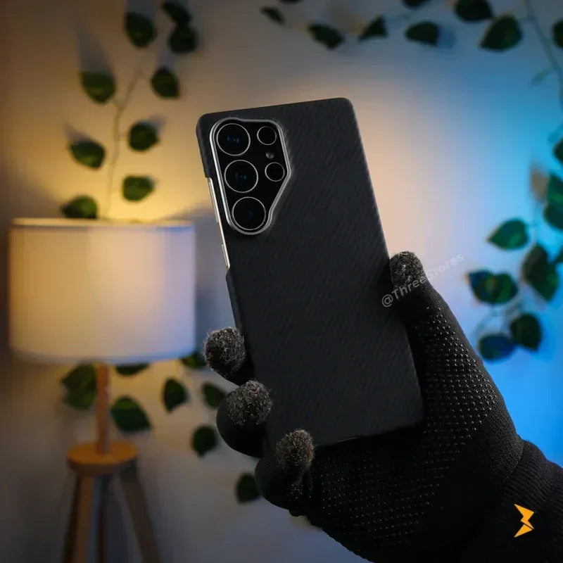 Kevlar Carbon Protection Case Samsung S25 Ultra - Three