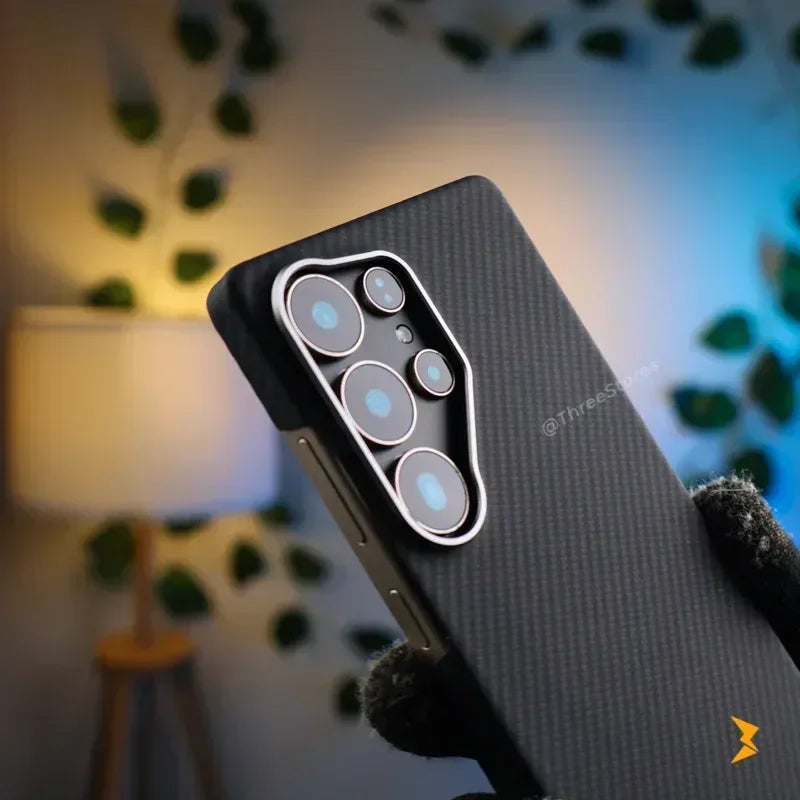 Kevlar Carbon Protection Case Samsung S25 Ultra - Three