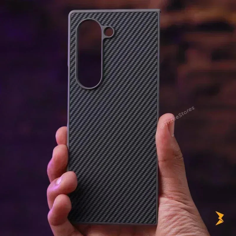 Kevlar Carbon Protection Case Samsung Z Fold 6 - Three