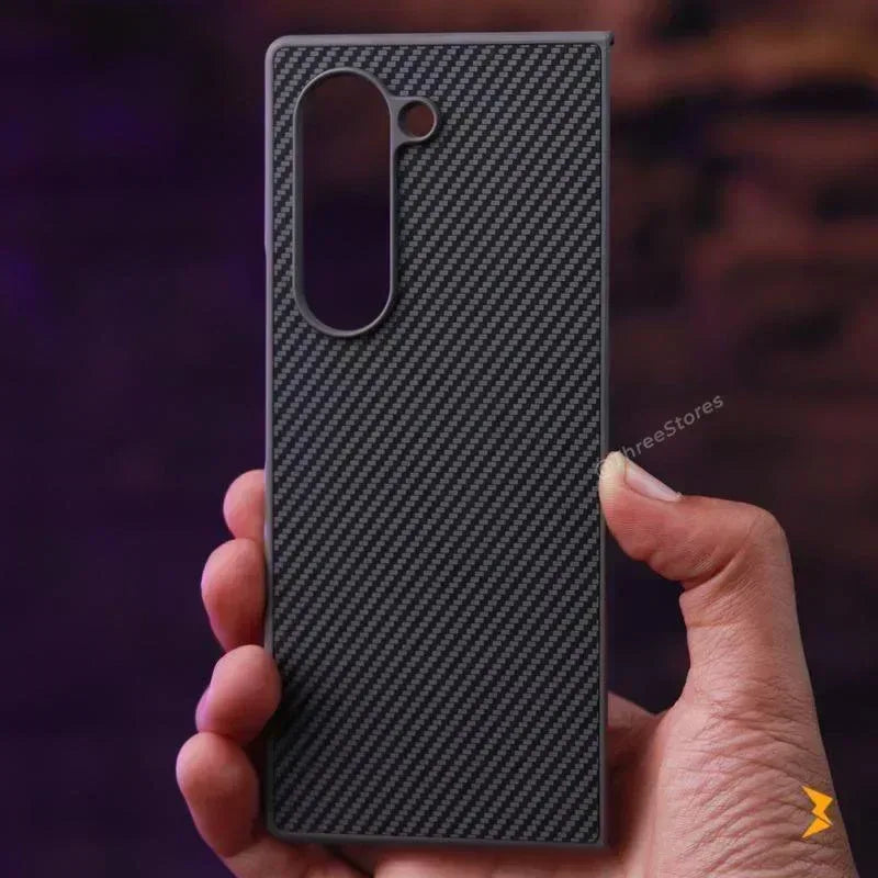 Kevlar Carbon Protection Case Samsung Z Fold 6 - Three