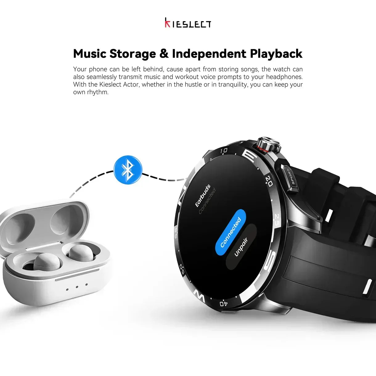 Kieslect Actor Smart Watch - Three