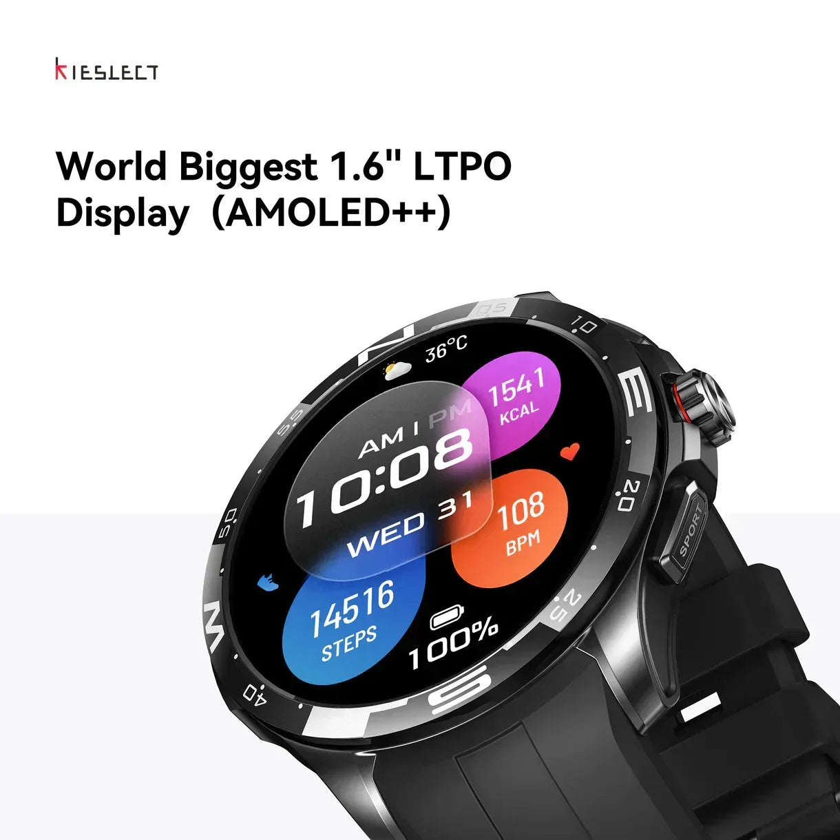 Kieslect Actor Smart Watch - Three
