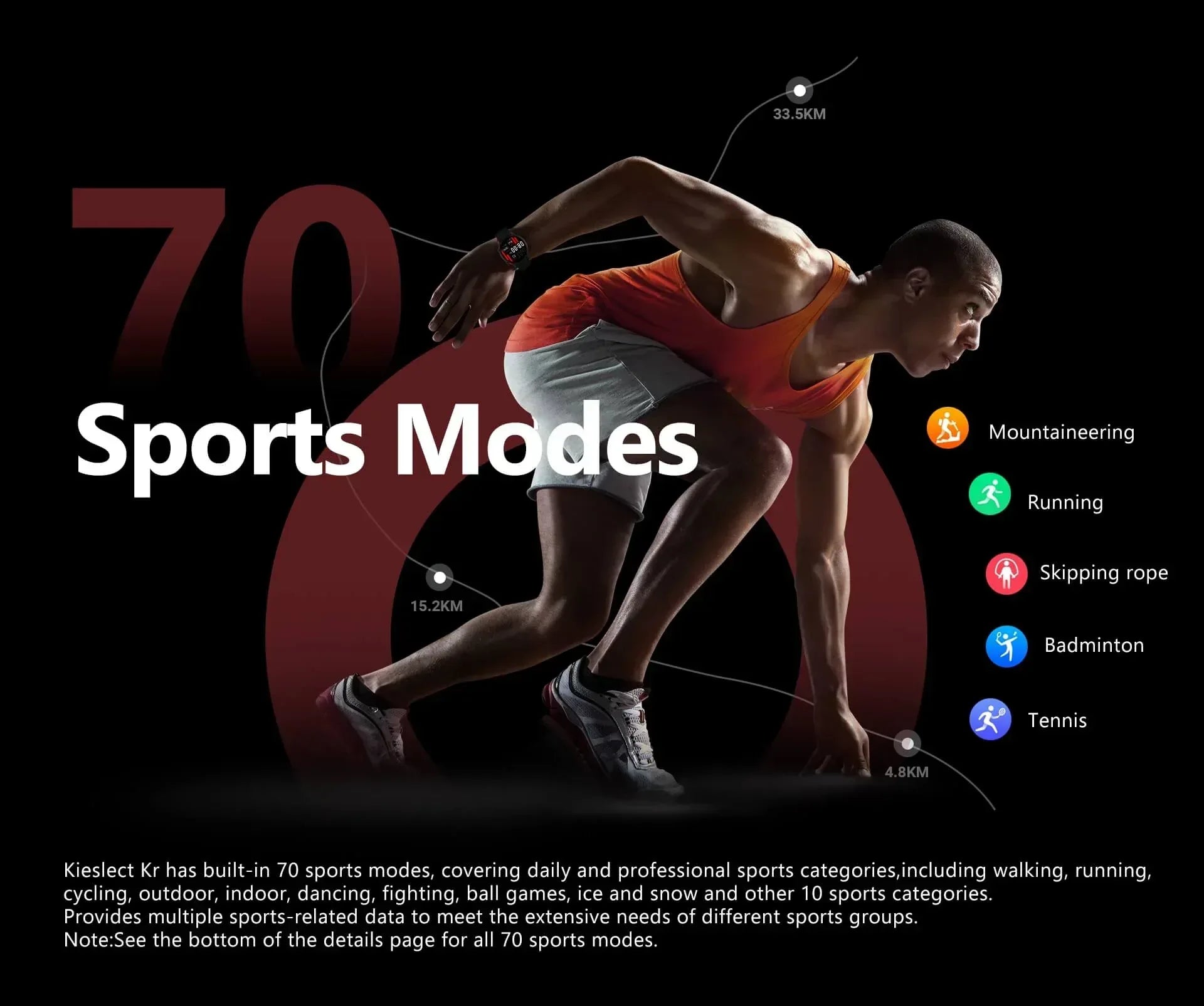 Kieslect Smart Calling Watch Kr - Three