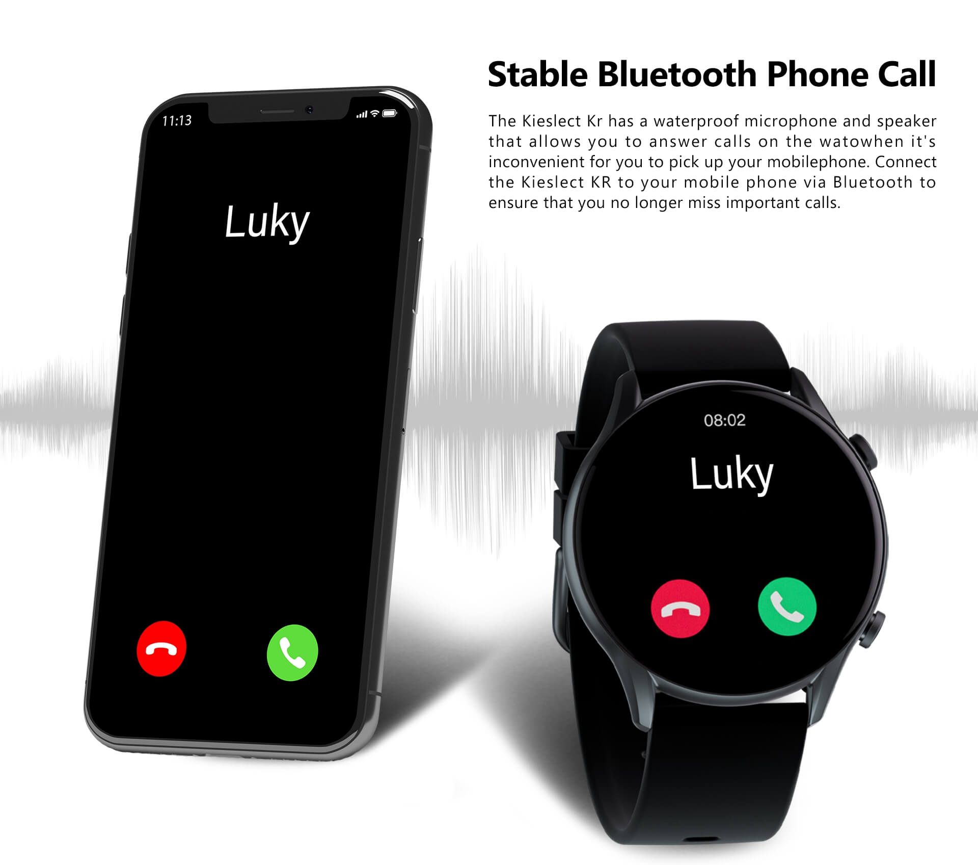 Kieslect Smart Calling Watch Kr