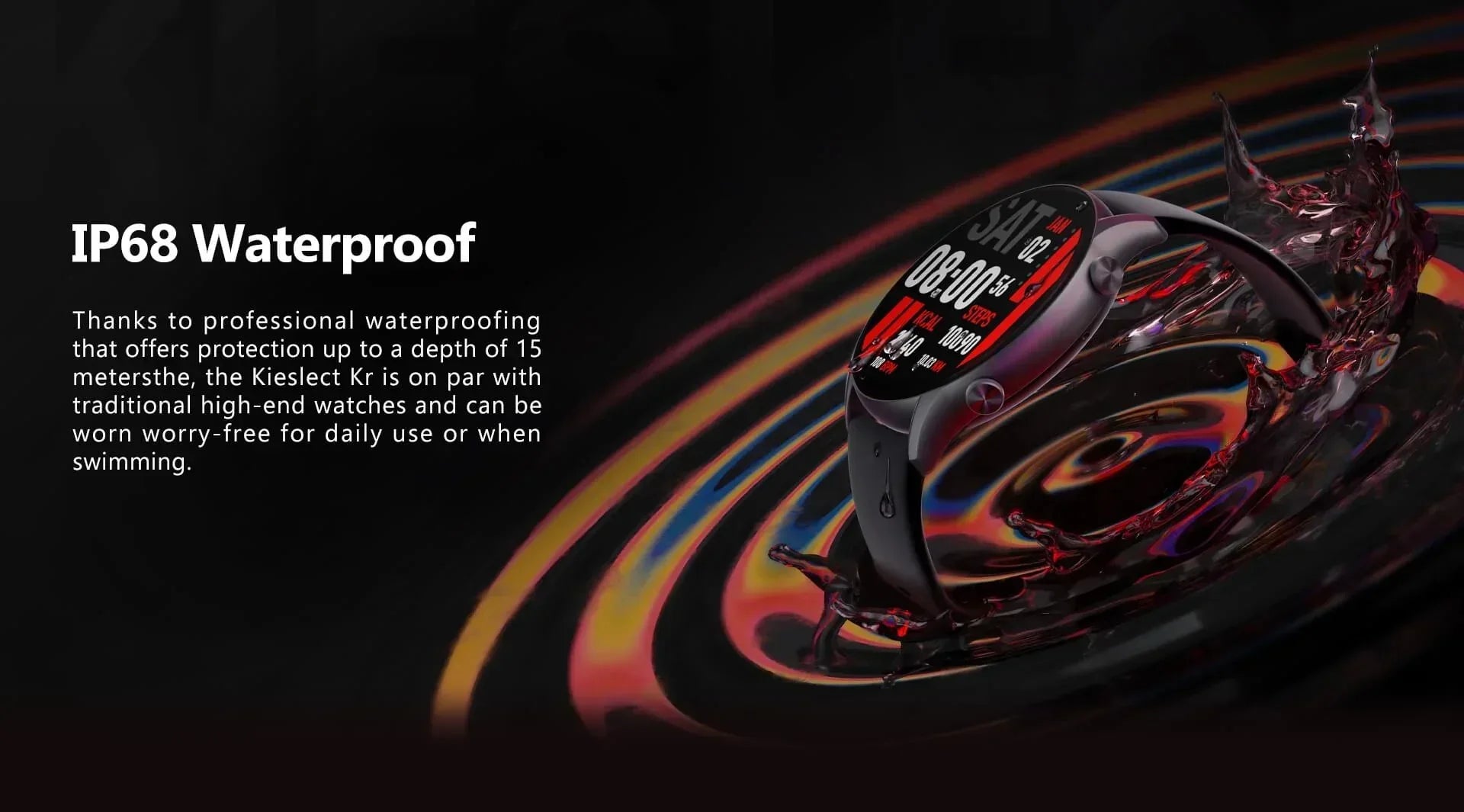 Kieslect Smart Calling Watch Kr - Three