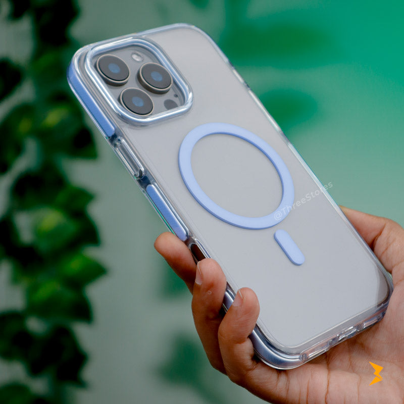 Knit Transparent Magsafe Case iPhone 16 Pro Max