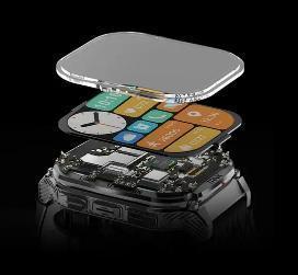 Kospet Tank T3 Ultra Smart Watch - Three