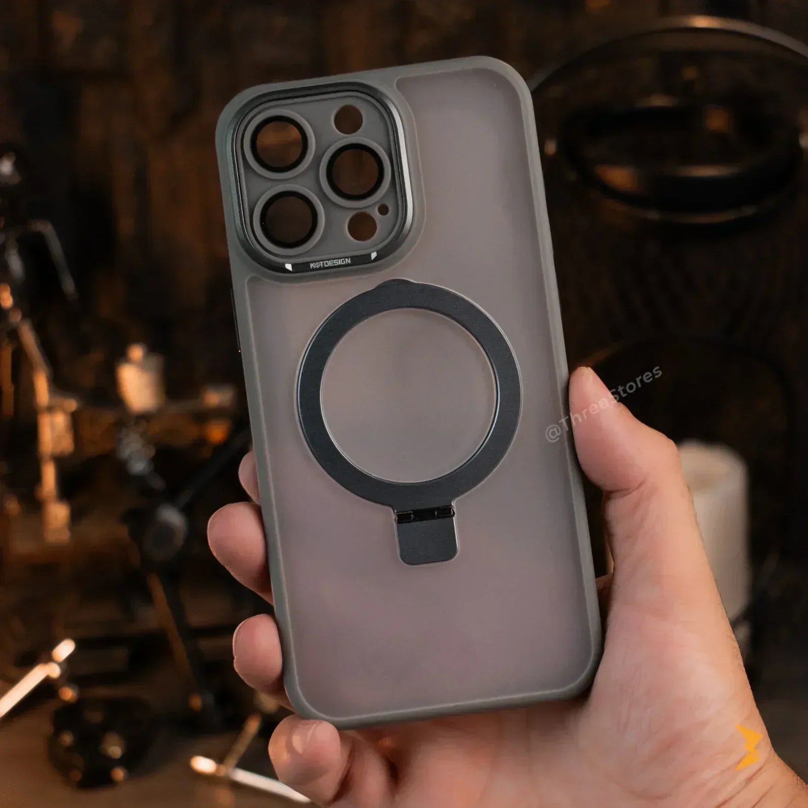 Kst Star Shield Case iPhone 15 Pro Max - Three