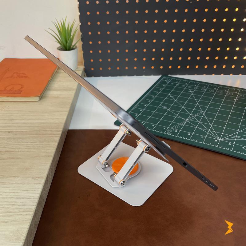 L3T Desktop Storage Stand Holder with 360° Rotating Base L-363 - Three