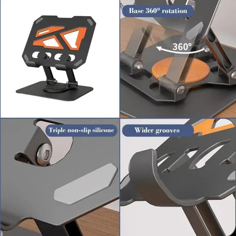 L3T Desktop Storage Stand Holder with 360° Rotating Base L-363 - Three