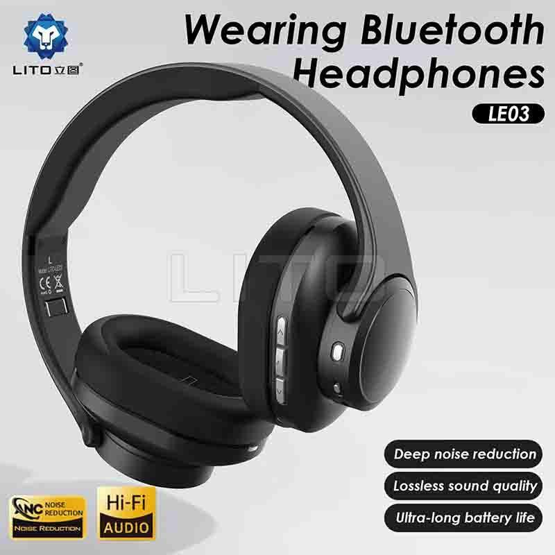 LITO Bluetooth Headset with Speaker 2-in-1 LE03 - Three