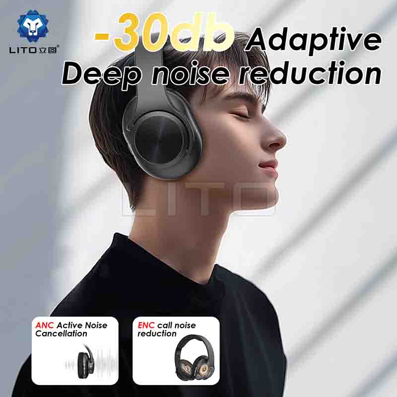 LITO Bluetooth Headset with Speaker 2-in-1 LE03