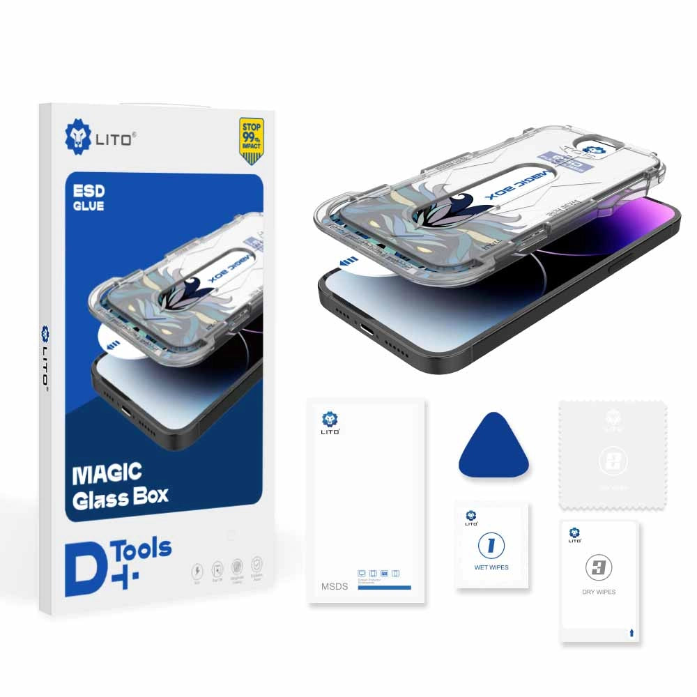 LITO Magic Box D+ Tools Full Glass Screen Protector Samsung S25 Ultra