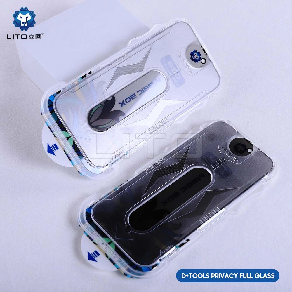 LITO Magic Box D+ Tools Full Privacy Glass Screen Protector iPhone 13 Pro Max