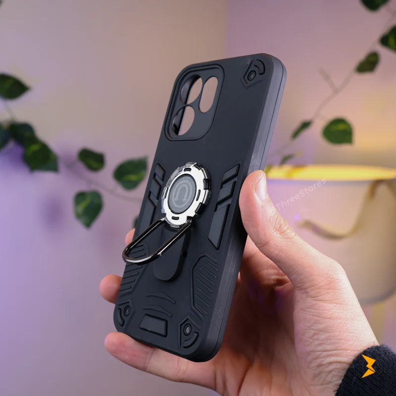 Lambda Armored Stand Case Oppo Reno 14f