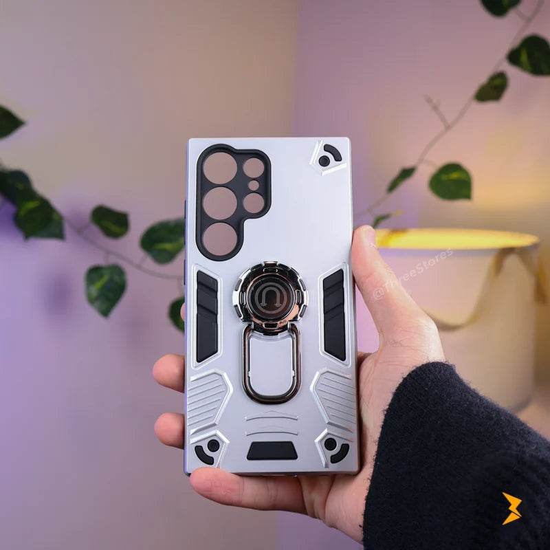 Lambda Armored Stand Case Samsung S24 Ultra