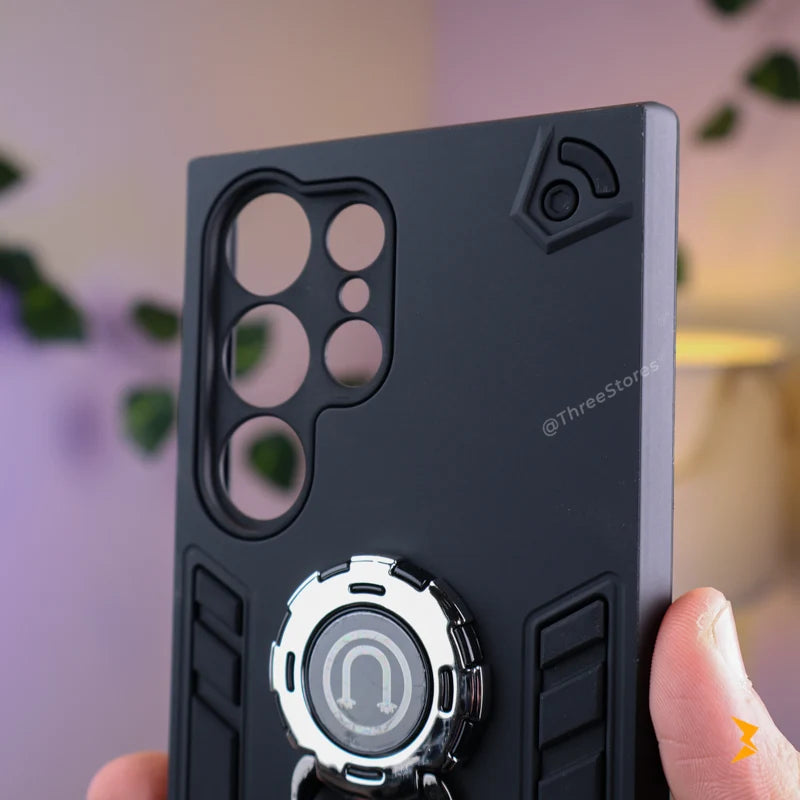 Lambda Armored Stand Case Samsung S24 Ultra