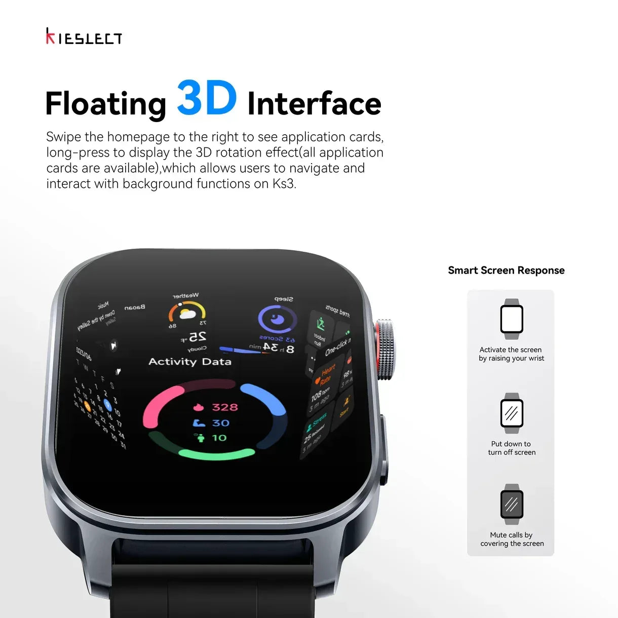 Kieslect Smart Watch Ks 3 - Three
