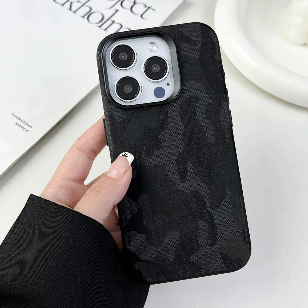 Lanex Camo Magsafe Case iPhone 15 Pro Max - Three