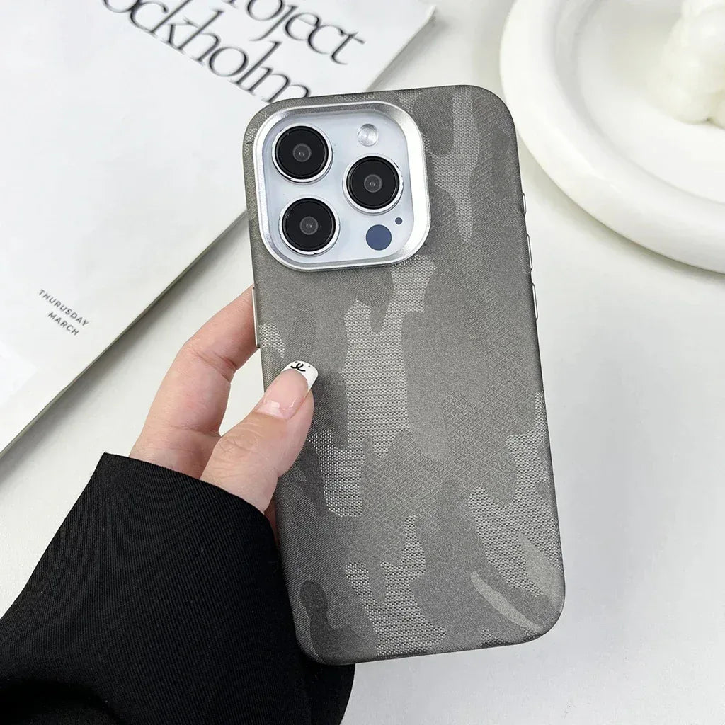 Lanex Camo Magsafe Case iPhone 15 Pro Max - Three