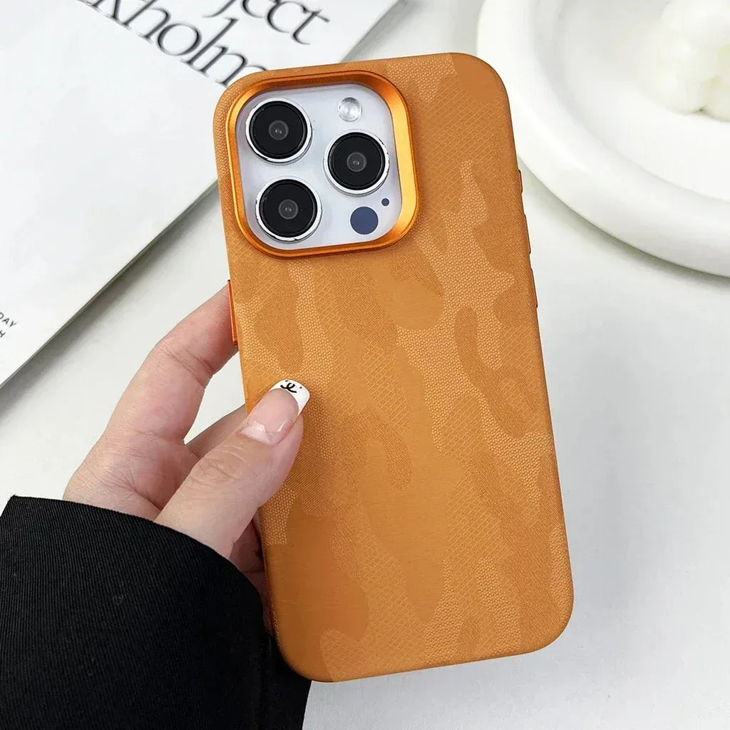 Lanex Camo Magsafe Case iPhone 15 Pro Max - Three