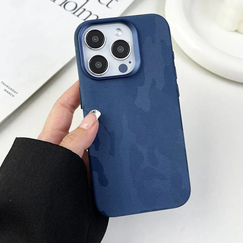 Lanex Camo Magsafe Case iPhone 15 Pro Max - Three