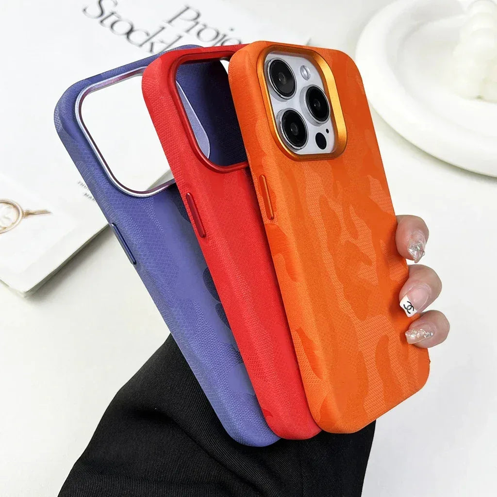 Lanex Camo Magsafe Case iPhone 15 Pro Max - Three