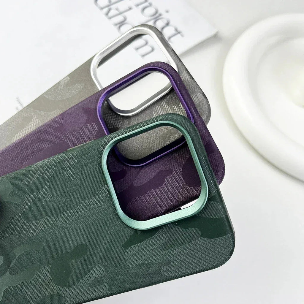 Lanex Camo Magsafe Case iPhone 15 Pro Max - Three