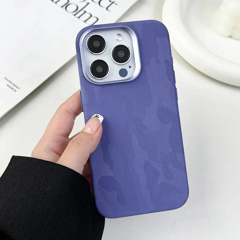 Lanex Camo Magsafe Case iPhone 15 Pro Max - Three
