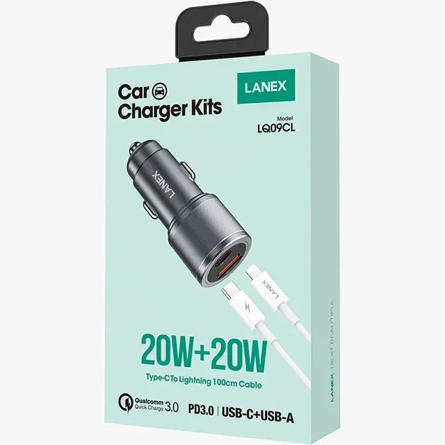 Lanex Car Charger Kits LQ09CL - Three