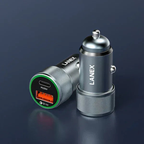 Lanex Fast Car Charger Pd 20W LQ02 - Three