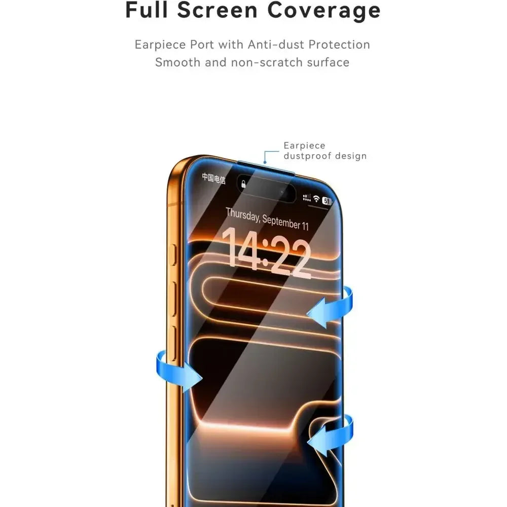 Lanex HD Glass Screen Protector iPhone 17 Pro Max - Three